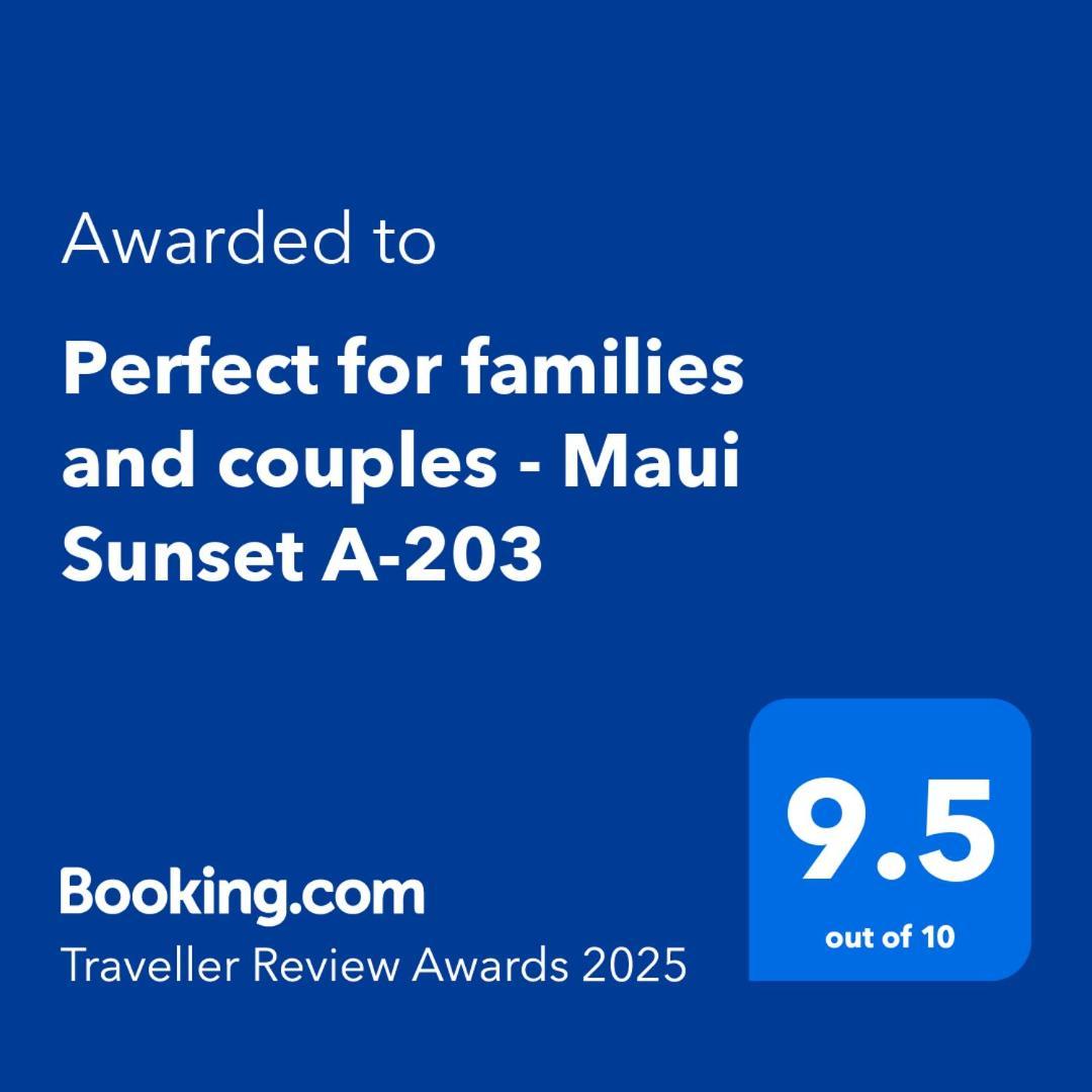 Perfect For Families And Couples - Maui Sunset A-203 Apartamento Kihei Exterior foto